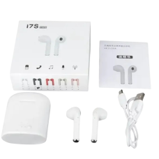 Бездротові навушники TWS i7s Bluetooth з кейсом: комфорт і преміум якість звуку!